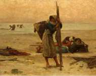 Billet Pierre Digging for Oysters  - Hermitage